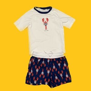 Janie & Jack boys swim set
